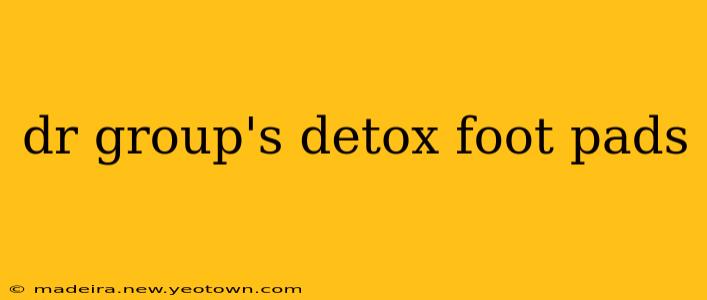 dr group's detox foot pads