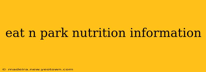 eat n park nutrition information
