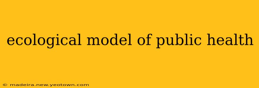 ecological model of public health