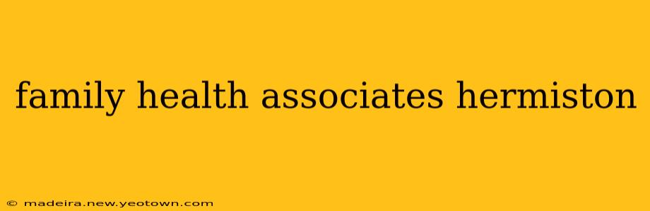 family health associates hermiston