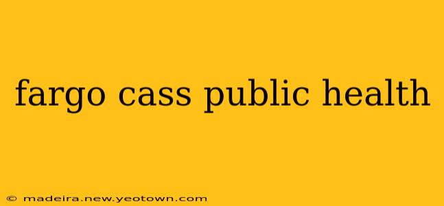 fargo cass public health