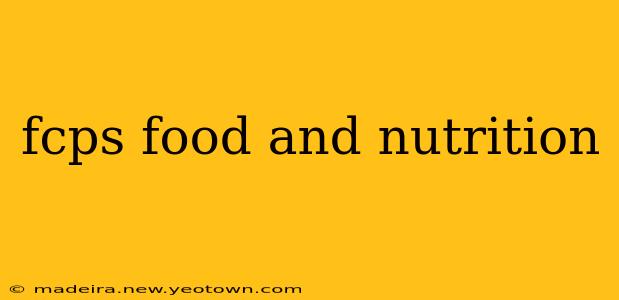 fcps food and nutrition