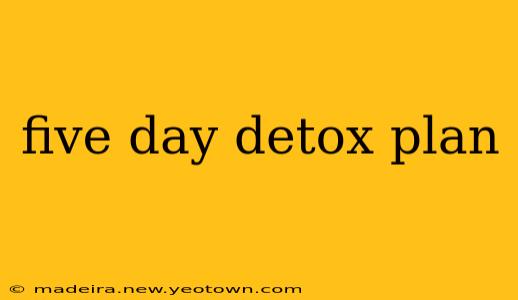 five day detox plan
