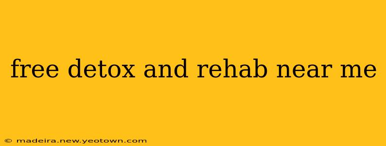 free detox and rehab near me