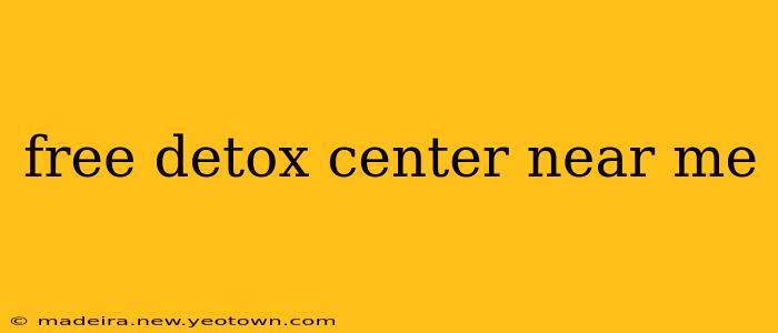 free detox center near me