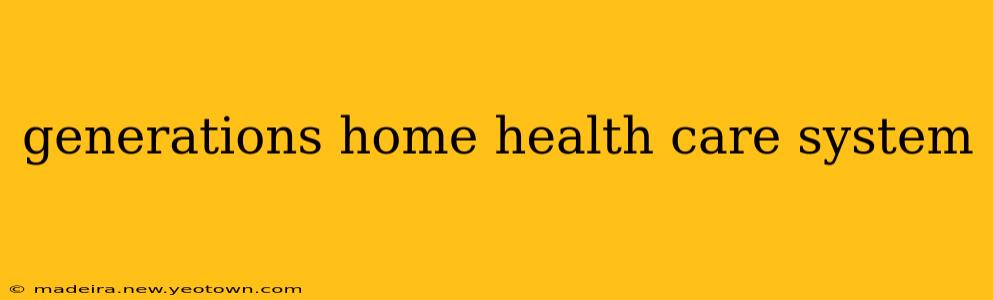 generations home health care system