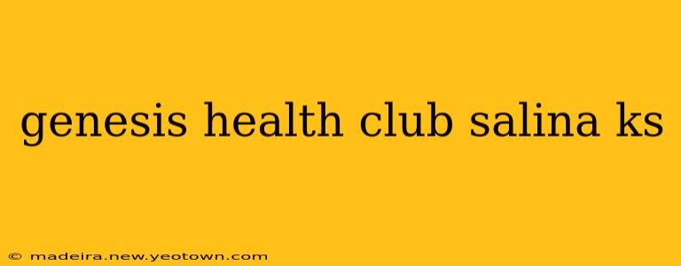 genesis health club salina ks