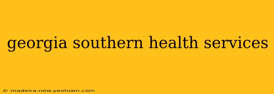 georgia southern health services