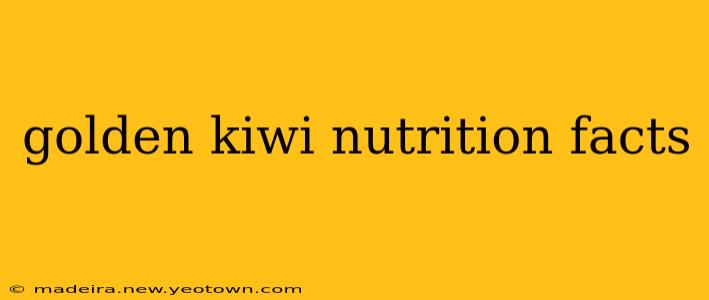 golden kiwi nutrition facts