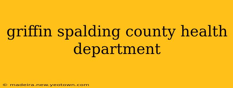 griffin spalding county health department