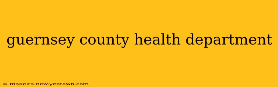 guernsey county health department