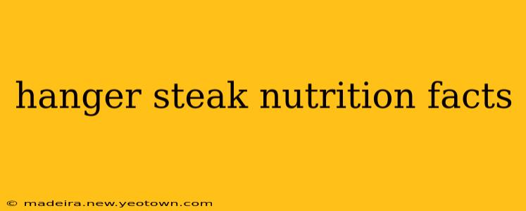 hanger steak nutrition facts