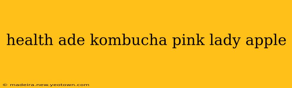 health ade kombucha pink lady apple