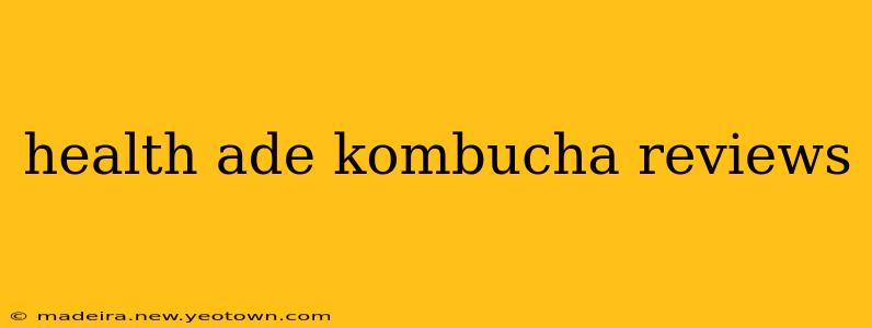 health ade kombucha reviews