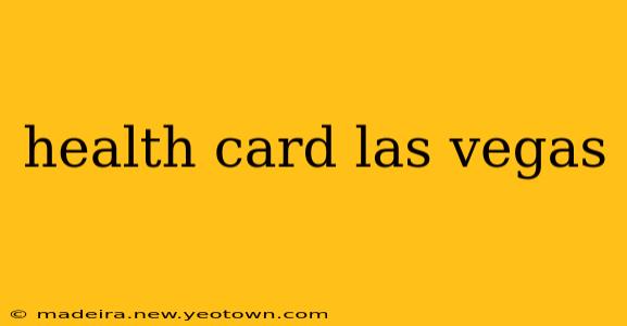 health card las vegas