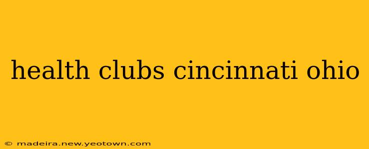 health clubs cincinnati ohio