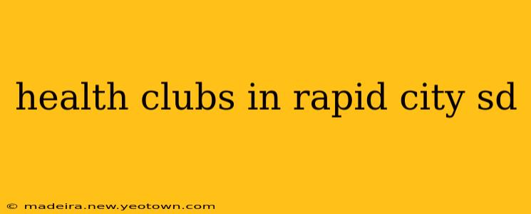 health clubs in rapid city sd