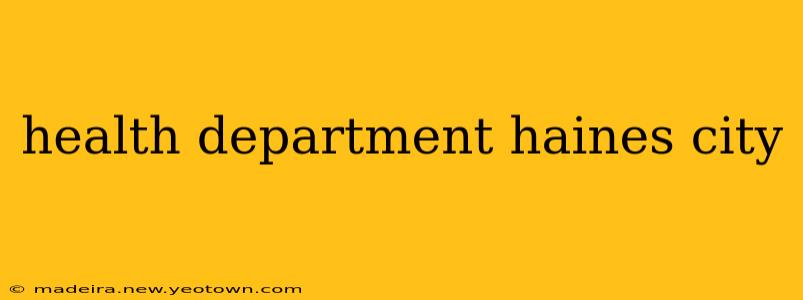 health department haines city