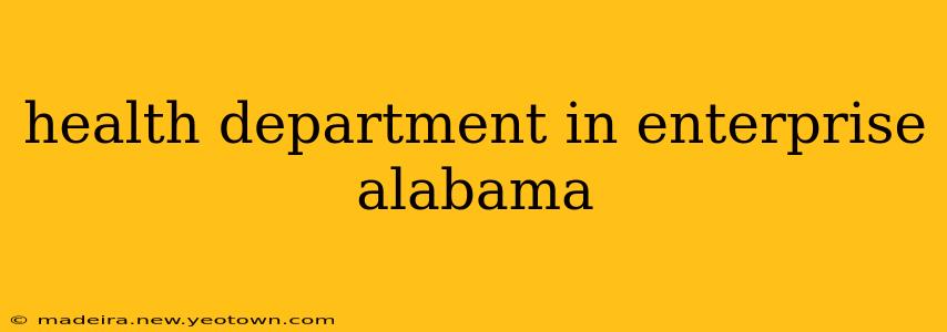 health department in enterprise alabama