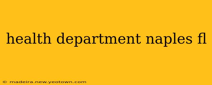 health department naples fl