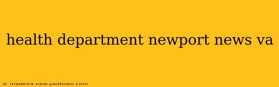 health department newport news va