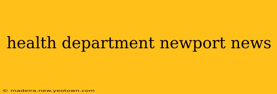 health department newport news