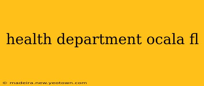 health department ocala fl