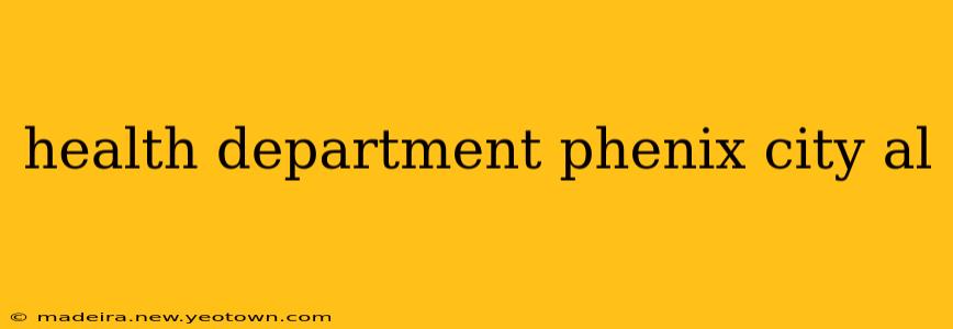 health department phenix city al