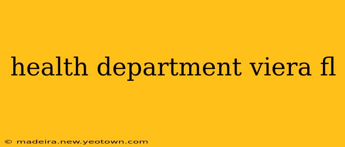 health department viera fl
