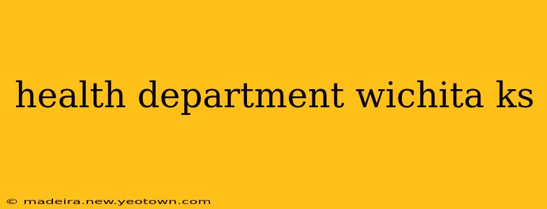 health department wichita ks
