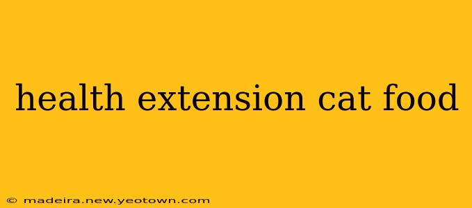 health extension cat food