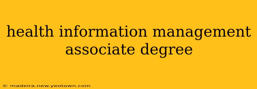 health information management associate degree