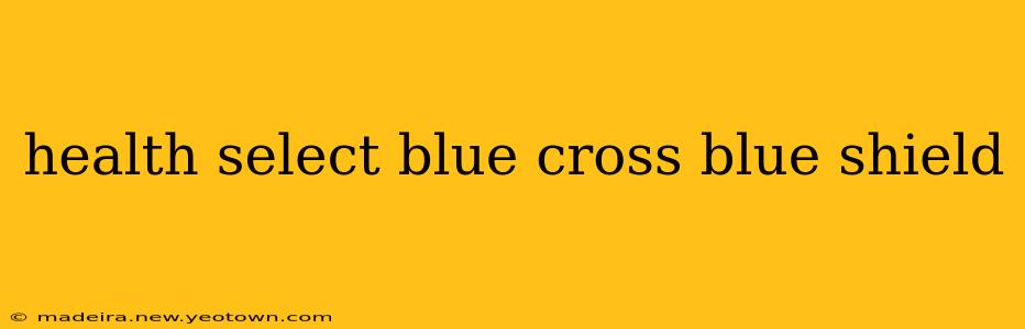 health select blue cross blue shield