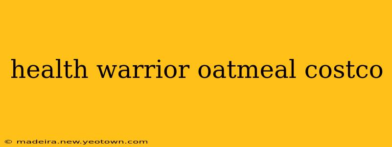 health warrior oatmeal costco
