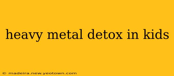 heavy metal detox in kids
