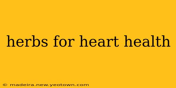 herbs for heart health