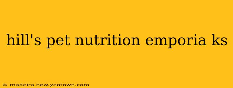 hill's pet nutrition emporia ks