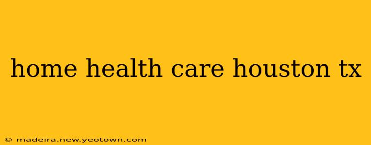 home health care houston tx