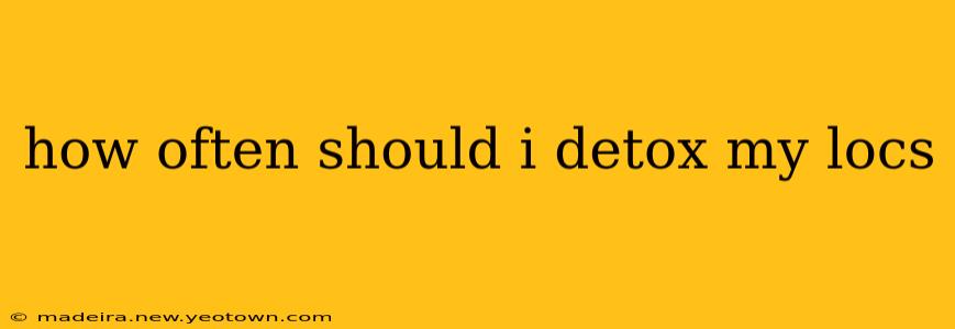 how often should i detox my locs