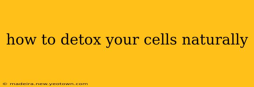 how to detox your cells naturally