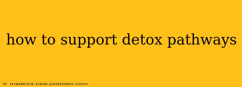 how to support detox pathways