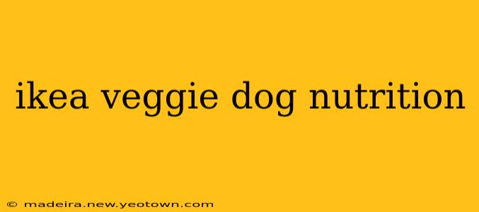 ikea veggie dog nutrition