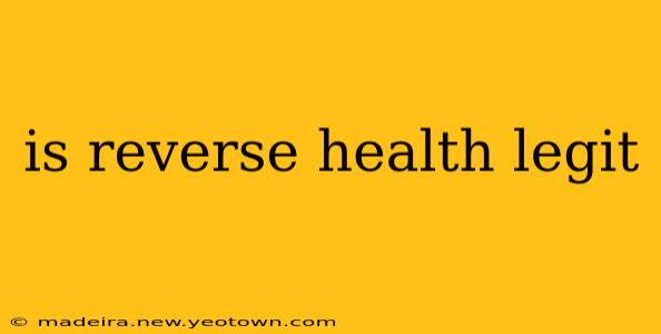 is reverse health legit