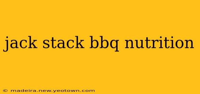 jack stack bbq nutrition