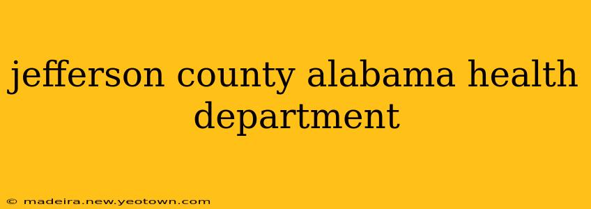 jefferson county alabama health department