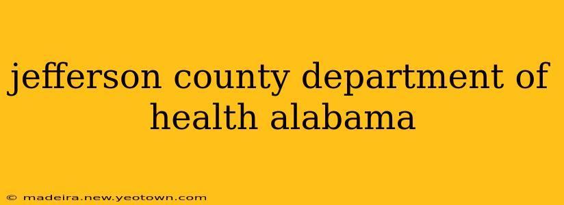 jefferson county department of health alabama