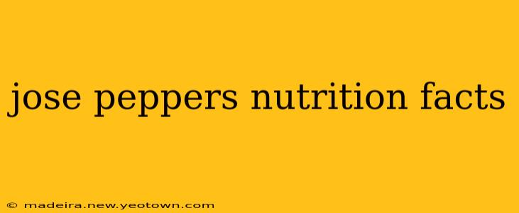 jose peppers nutrition facts