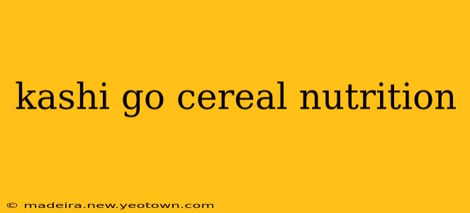 kashi go cereal nutrition