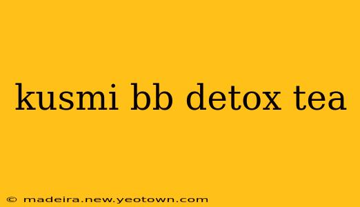 kusmi bb detox tea