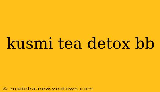 kusmi tea detox bb